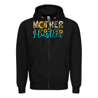 Black mother hustler Zipper Hoodie - OliviaCreatesArt
