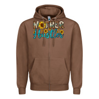Chestnut mother hustler Zipper Hoodie - OliviaCreatesArt