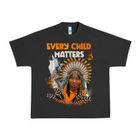 Pigment Black every child matters child and wolf Urban Heavy Tee - BarkalooDesign