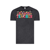 Vintage Black teach them love them watch them grow teacher Vintage Tee - Artiststas