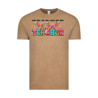 Vintage Coffee teach them love them watch them grow teacher Vintage Tee - Artiststas
