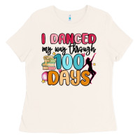 Bone i danced my way through 100 days Ladies Tee - MaliasSmallBusiness