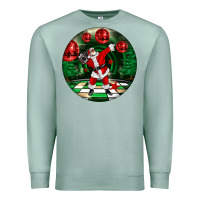 Seafoam Dancing santa Premium Sweatshirt - FaDigitalArtStudio