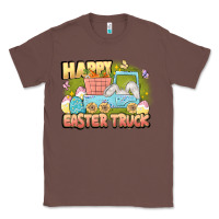 Chestnut Happy Easter truck Classic Tee - LillyAllenDesigns