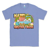 Colony Blue Happy Easter truck Classic Tee - LillyAllenDesigns