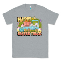Heather Grey Happy Easter truck Classic Tee - LillyAllenDesigns