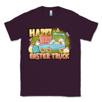 Plum Happy Easter truck Classic Tee - LillyAllenDesigns