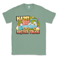 Sage Happy Easter truck Classic Tee - LillyAllenDesigns