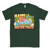 Sports Green Happy Easter truck Classic Tee - LillyAllenDesigns