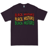 Plum i am black history Premium Tee - MaliasSmallBusiness