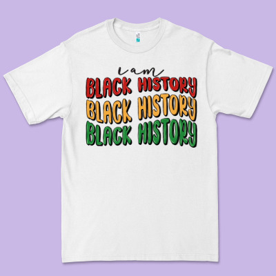 I Am Black History Premium Tee Designed By Maliassmallbusiness