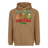 Toasted Coconut snow flakes and christmas cakes Heavyweight Hoodie - FaDigitalArtStudio