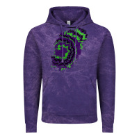 Cloud Purple tie dye patch Vintage Hoodie - RanaPortraitStore