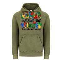 Vintage Olive color outside the lines Vintage Hoodie - Artiststas