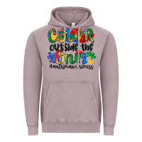 Vintage Zinc color outside the lines Vintage Hoodie - Artiststas