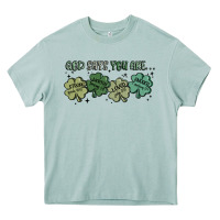 God Says I Am Patrick's Day Heavy Core Tee | Teevron