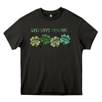 Asphalt god says i am patrick's day Heavy Core Tee - MaliasSmallBusiness