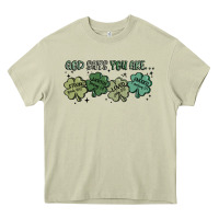 Mossy god says i am patrick's day Heavy Core Tee - MaliasSmallBusiness