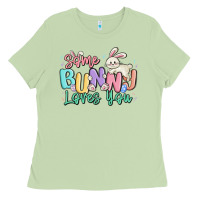Matcha some bunny loves you easter Ladies Tee - MaliasSmallBusiness
