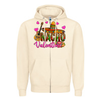 Sandshell nacho valentine Zipper Hoodie - OliviaCreatesArt