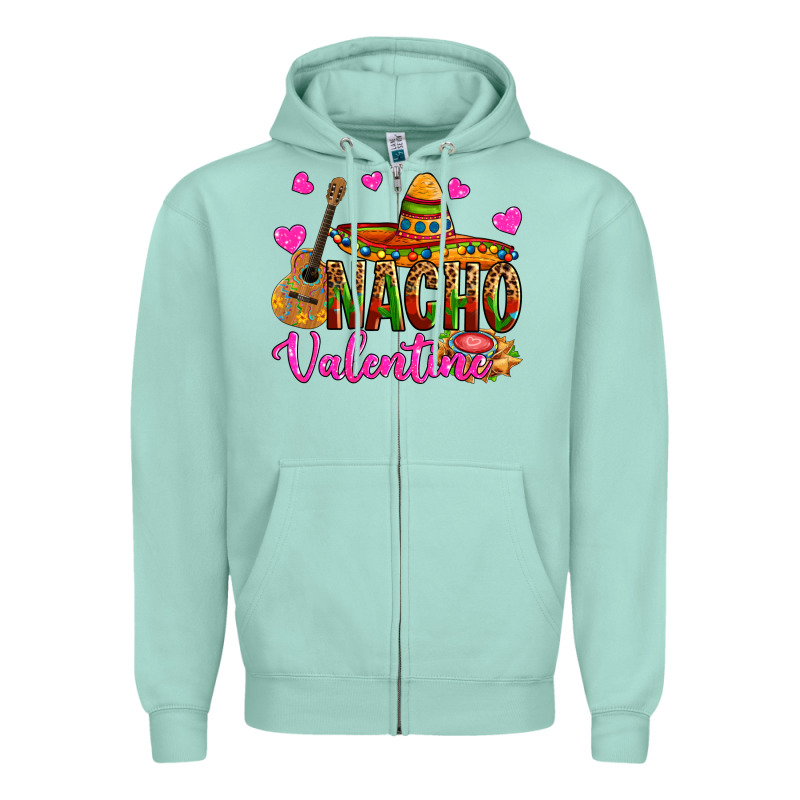 Nacho Valentine Zipper Hoodie by OliviaCreatesArt | Teevron