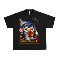 Black judge  gnome Urban Heavy Tee - BarkalooDesign
