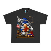 Pigment Black judge  gnome Urban Heavy Tee - BarkalooDesign