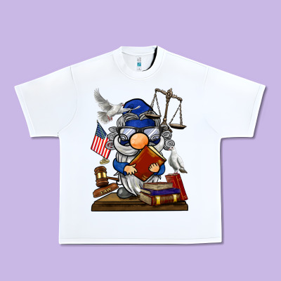 Judge  Gnome Urban Heavy Tee Designed By Barkaloodesign