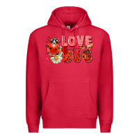 Cardinal Love Bug Premium Hoodie - FaDigitalArtStudio