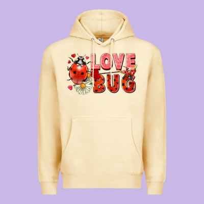 Love Bug Premium Hoodie Designed By Fadigitalartstudio