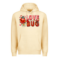 Pina Colada Love Bug Premium Hoodie - FaDigitalArtStudio