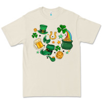 Bone st. patrick heart doodle Premium Tee - MaliasSmallBusiness