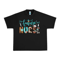 Black future nurse Urban Heavy Tee - JahusDesignShop