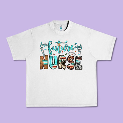 Future Nurse Urban Heavy Tee Designed By Jahusdesignshop