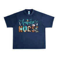 Navy future nurse Urban Heavy Tee - JahusDesignShop