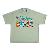 Oil Green future nurse Urban Heavy Tee - JahusDesignShop