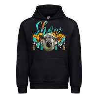 Black Western Show Mom Sheep Urban Hoodie - LillyAllenDesigns