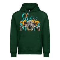 Forest Green Western Show Mom Sheep Urban Hoodie - LillyAllenDesigns