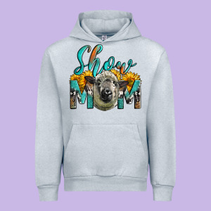 Western Show Mom Sheep Urban Hoodie Designed By Lillyallendesigns