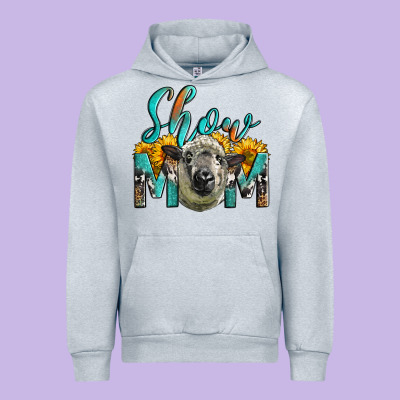 Western Show Mom Sheep Urban Hoodie Designed By Lillyallendesigns