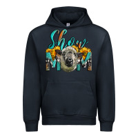 Navy Western Show Mom Sheep Urban Hoodie - LillyAllenDesigns