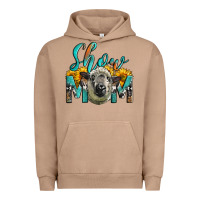 Pigment Burro Western Show Mom Sheep Urban Hoodie - LillyAllenDesigns