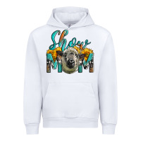 White Western Show Mom Sheep Urban Hoodie - LillyAllenDesigns