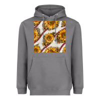 Storm baseball sunflowers and leopard seamless pattern Heavyweight Hoodie - BundleAndBundleShop
