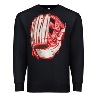 Black Catchers Mitt Fa Element Premium Sweatshirt - FaDigitalArtStudio