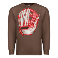 Chestnut Catchers Mitt Fa Element Premium Sweatshirt - FaDigitalArtStudio