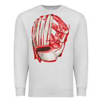 Dove Grey Catchers Mitt Fa Element Premium Sweatshirt - FaDigitalArtStudio