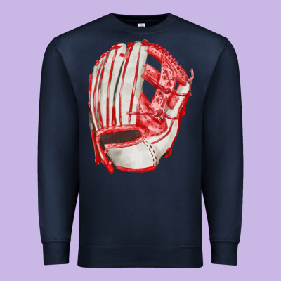 Catchers Mitt Fa Element Premium Sweatshirt Designed By Fadigitalartstudio