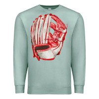 Seafoam Catchers Mitt Fa Element Premium Sweatshirt - FaDigitalArtStudio
