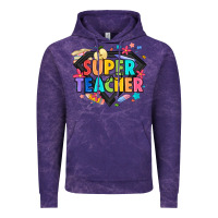 Cloud Purple super teacher Vintage Hoodie - Artiststas